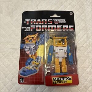 Transformers Retro Card G1 Seaspray Walmart Exclusive In Hand‎ Brand New Sealed